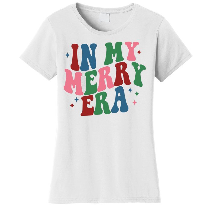 In My Merry Era Christmas Holiday Women's T-Shirt