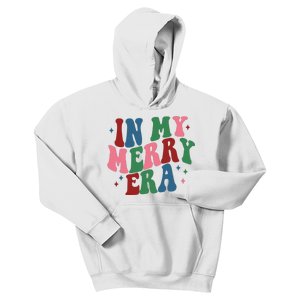 In My Merry Era Christmas Holiday Kids Hoodie