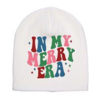 In My Merry Era Christmas Holiday Short Acrylic Beanie