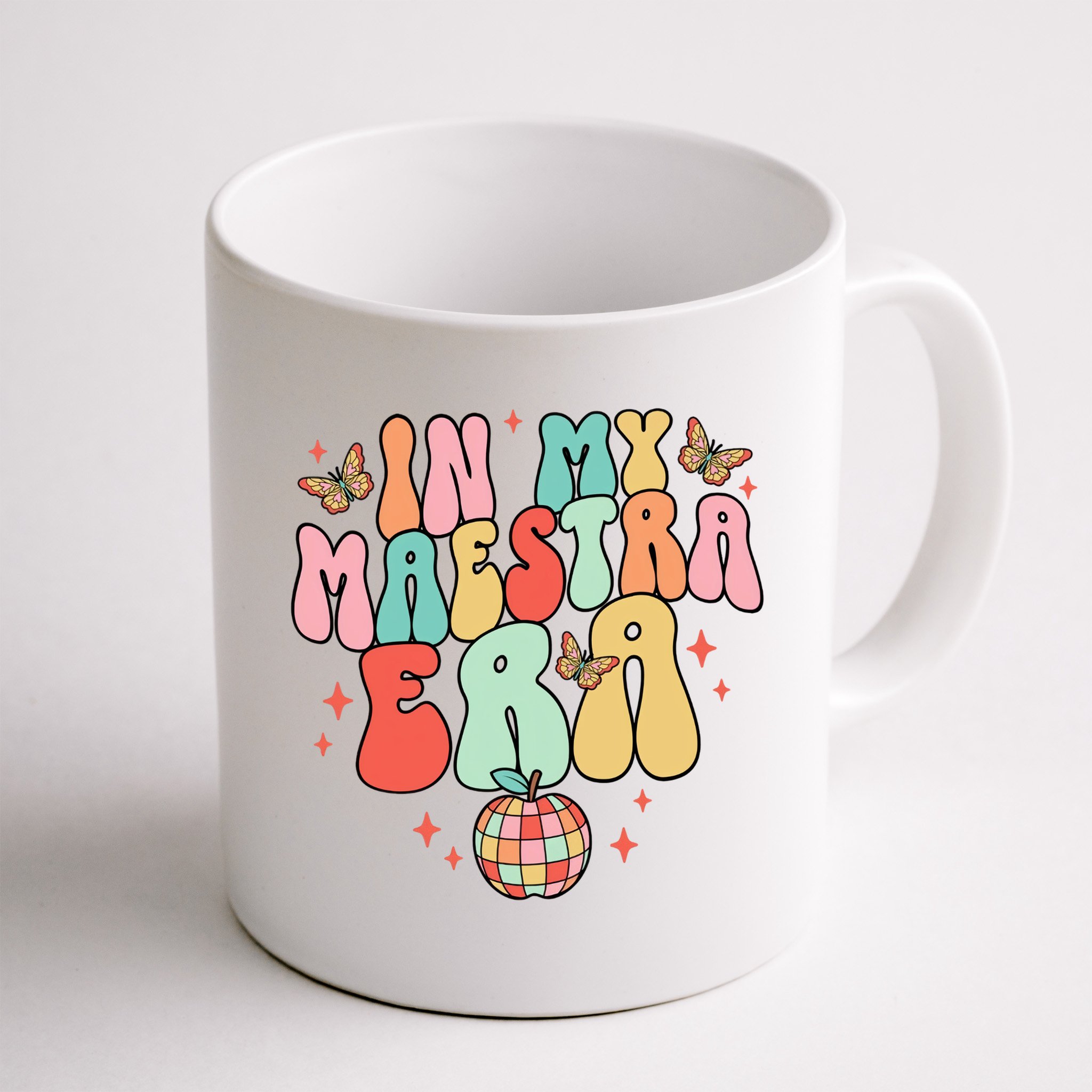 In My Maestra Era Spanish Teacher Back To School Mug