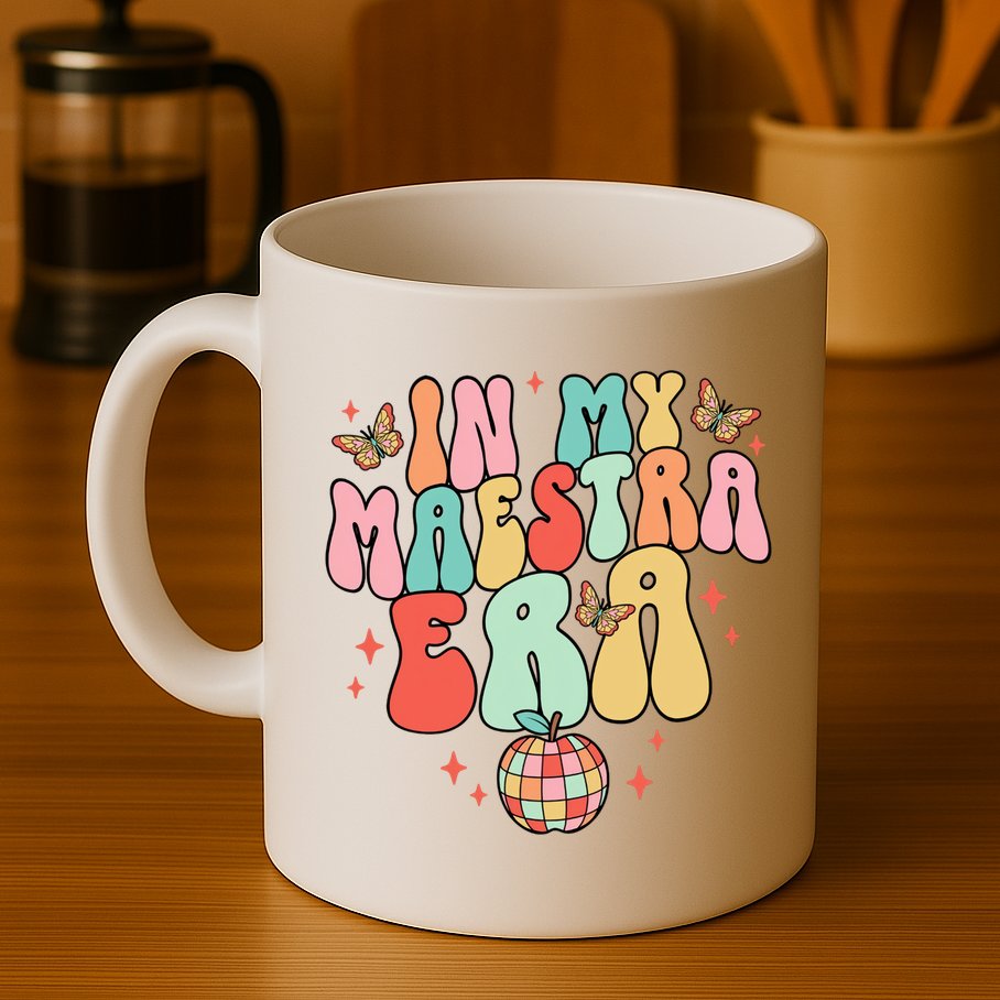 In My Maestra Era Spanish Teacher Back To School Mug