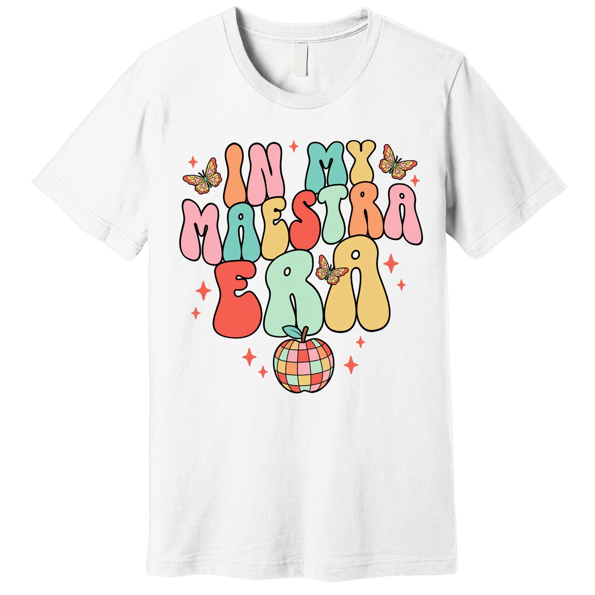 In My Maestra Era Spanish Teacher Back To School Premium T-Shirt