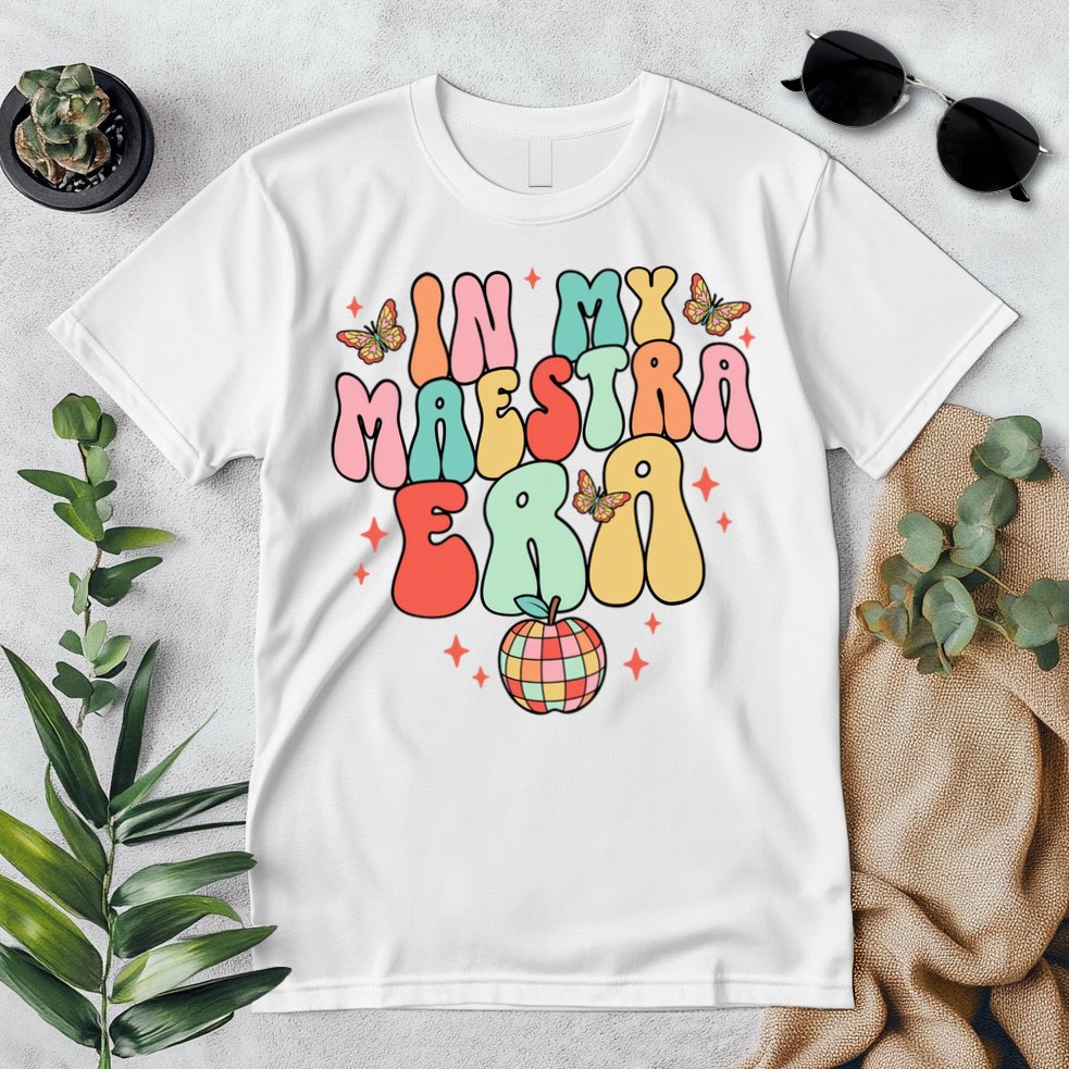 In My Maestra Era Spanish Teacher Back To School Premium T-Shirt