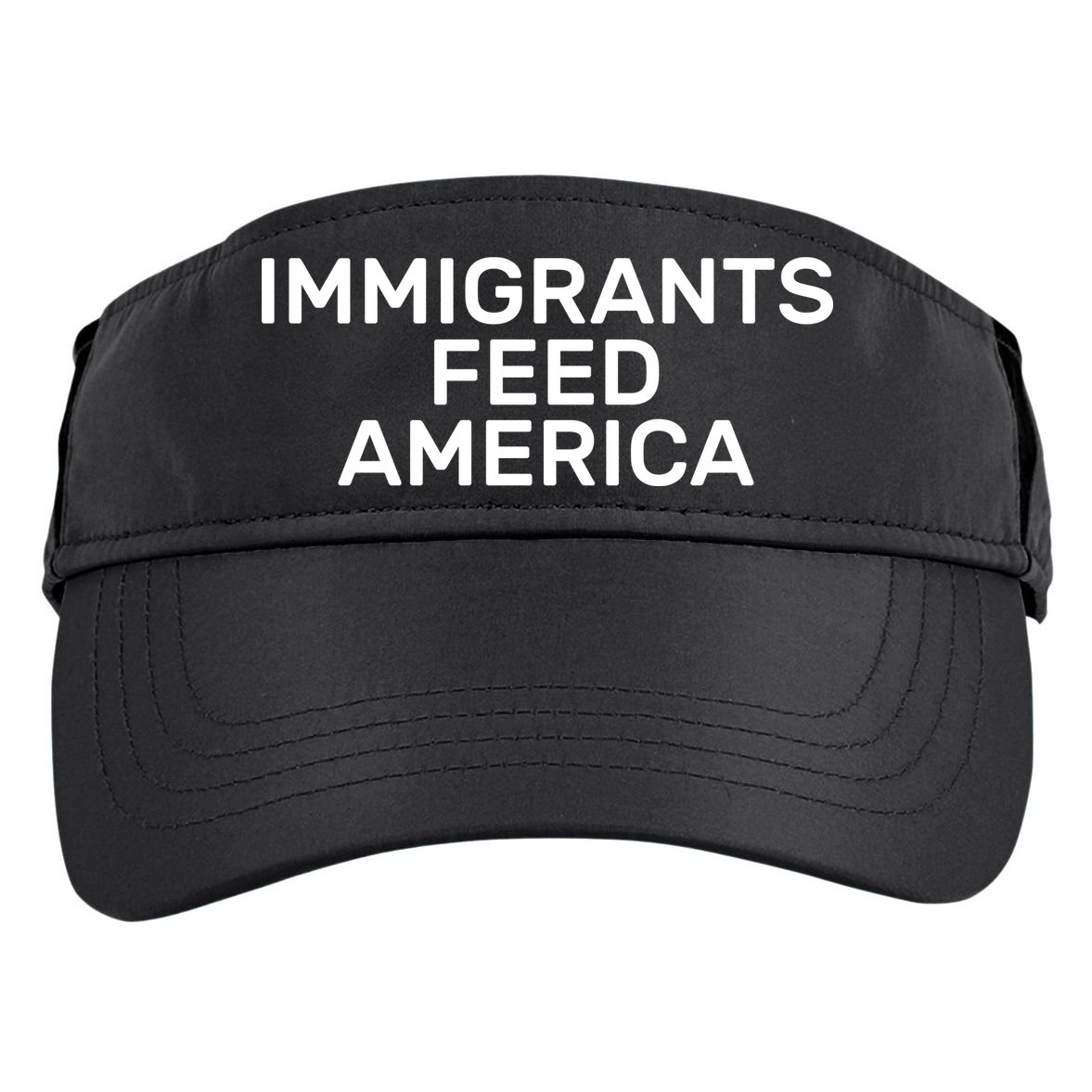 Immigrants Feed America  Adult Drive Performance Visor
