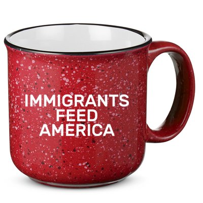 Immigrants Feed America  15oz Campfire Ceramic Mug