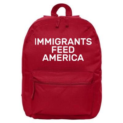 Immigrants Feed America  16 in Basic Backpack
