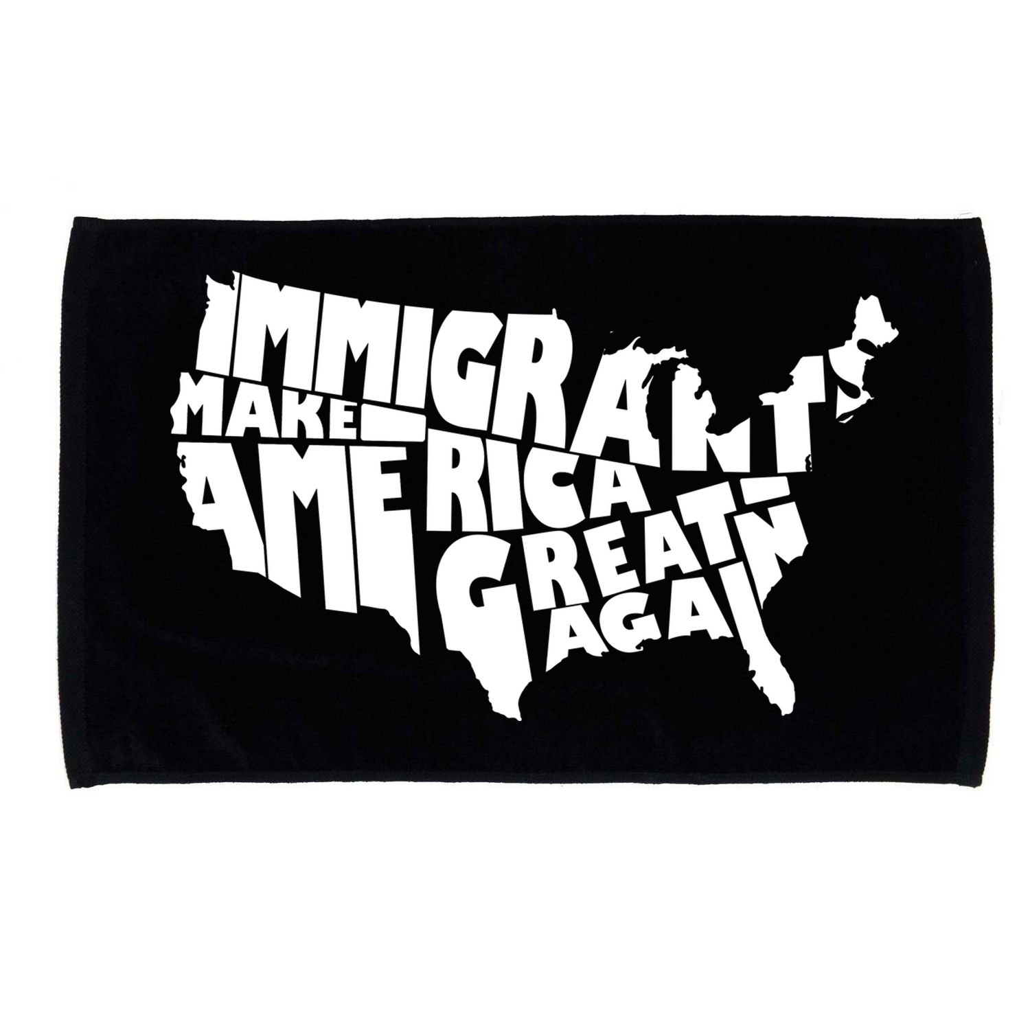 Immigrants Make America Great Again Microfiber Hand Towel