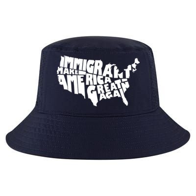 Immigrants Make America Great Again Cool Comfort Performance Bucket Hat