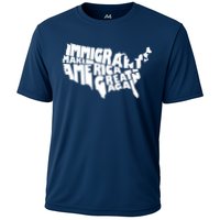 Immigrants Make America Great Again Cooling Performance Crew T-Shirt