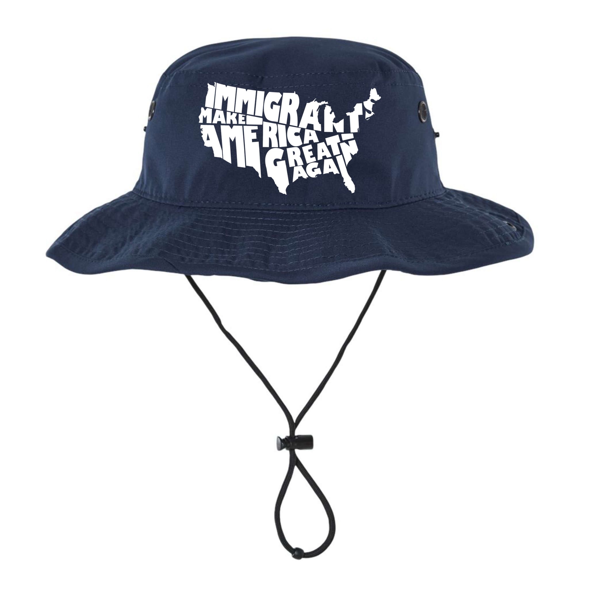 Immigrants Make America Great Again Bucket Hat