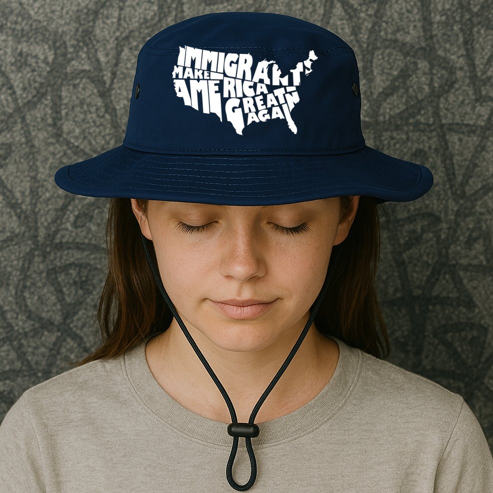 Immigrants Make America Great Again Bucket Hat