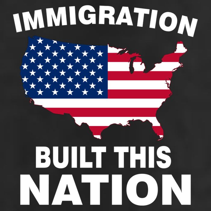 Immigration Built This Nation Adult Drive Performance Visor