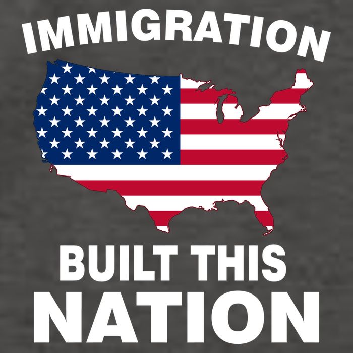 Immigration Built This Nation Vector Backpack
