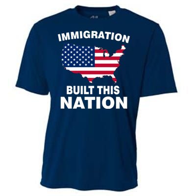 Immigration Built This Nation Cooling Performance Crew T-Shirt