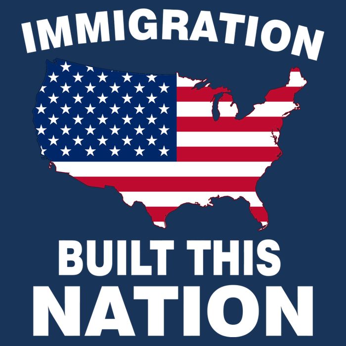 Immigration Built This Nation Performance Shirt