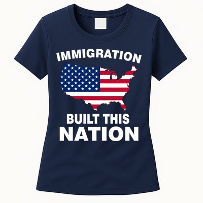 Immigration Built This Nation Womens T-Shirt