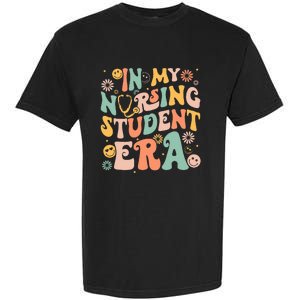 In My Nursing Student Era Funny Future Nurse Nursing School  Garment-Dyed Heavyweight T-Shirt