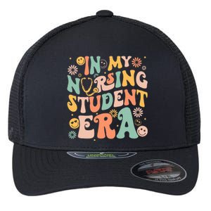 In My Nursing Student Era Funny Future Nurse Nursing School  Flexfit Unipanel Trucker Cap