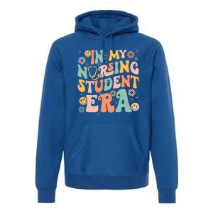 In My Nursing Student Era Funny Future Nurse Nursing School  Premium Hoodie