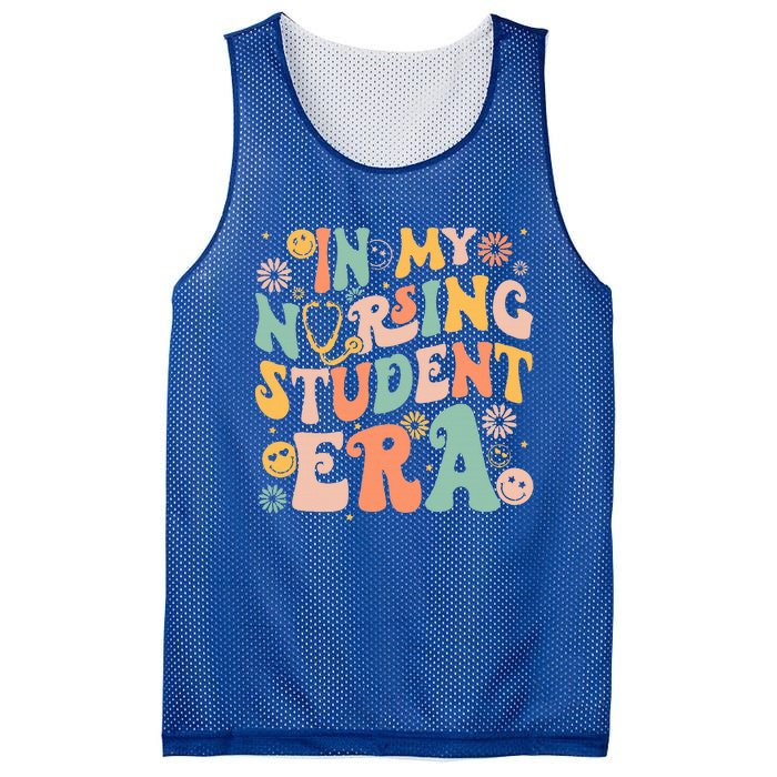 In My Nursing Student Era Funny Future Nurse Nursing School  Mesh Reversible Basketball Jersey Tank