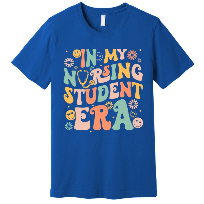 In My Nursing Student Era Funny Future Nurse Nursing School  Premium T-Shirt