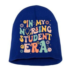 In My Nursing Student Era Funny Future Nurse Nursing School  Short Acrylic Beanie