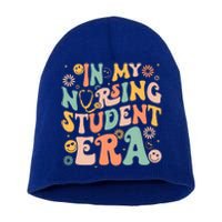 In My Nursing Student Era Funny Future Nurse Nursing School  Short Acrylic Beanie