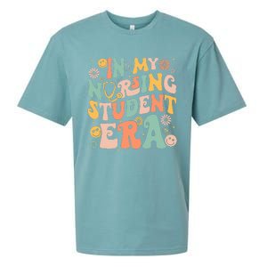 In My Nursing Student Era Funny Future Nurse Nursing School  Sueded Cloud Jersey T-Shirt