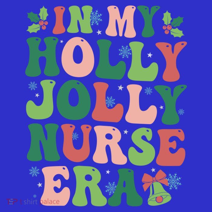 In My Nurse Era Christmas Party Season Pjm Occupation Gift Tall T-Shirt