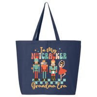 In My Nutcracker Grandma Era Christmas Nutcracker Ballet 25L Jumbo Tote