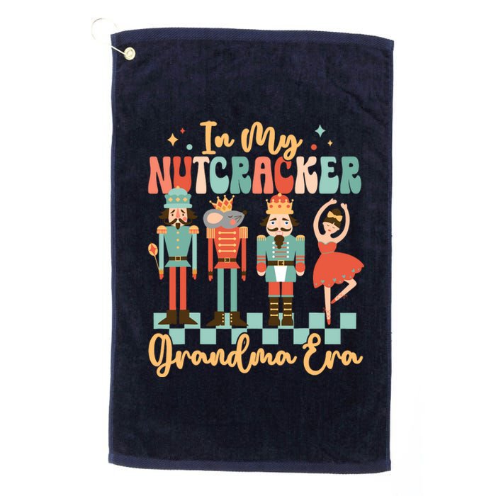 In My Nutcracker Grandma Era Christmas Nutcracker Ballet Platinum Collection Golf Towel