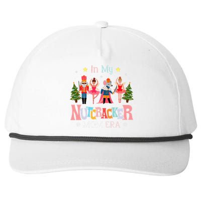 In My Nutcracker Mom Era Christmas Mom Xmas Family Snapback Five-Panel Rope Hat