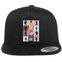 In My Nutcracker Era Nutcracker Ballet Christmas Flat Bill Trucker Hat