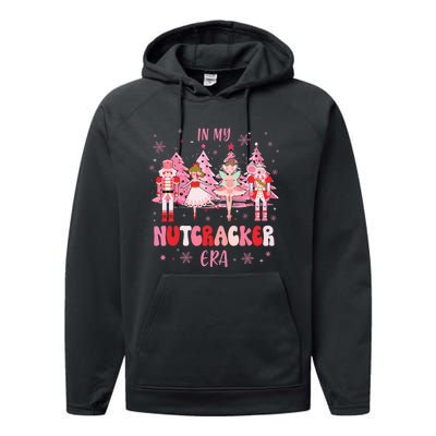 In My Nutcracker Era Christmas Nutcracker Ballet Festive Performance Fleece Hoodie