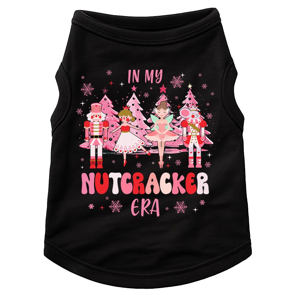 In My Nutcracker Era Christmas Nutcracker Ballet Festive Doggie Tank