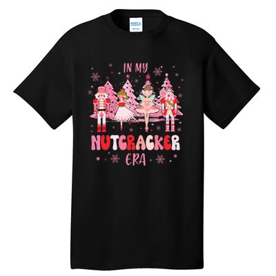 In My Nutcracker Era Christmas Nutcracker Ballet Festive Tall T-Shirt