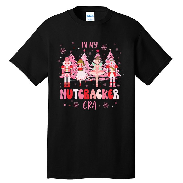 In My Nutcracker Era Christmas Nutcracker Ballet Festive Tall T-Shirt