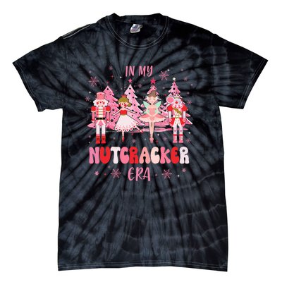 In My Nutcracker Era Christmas Nutcracker Ballet Festive Tie-Dye T-Shirt