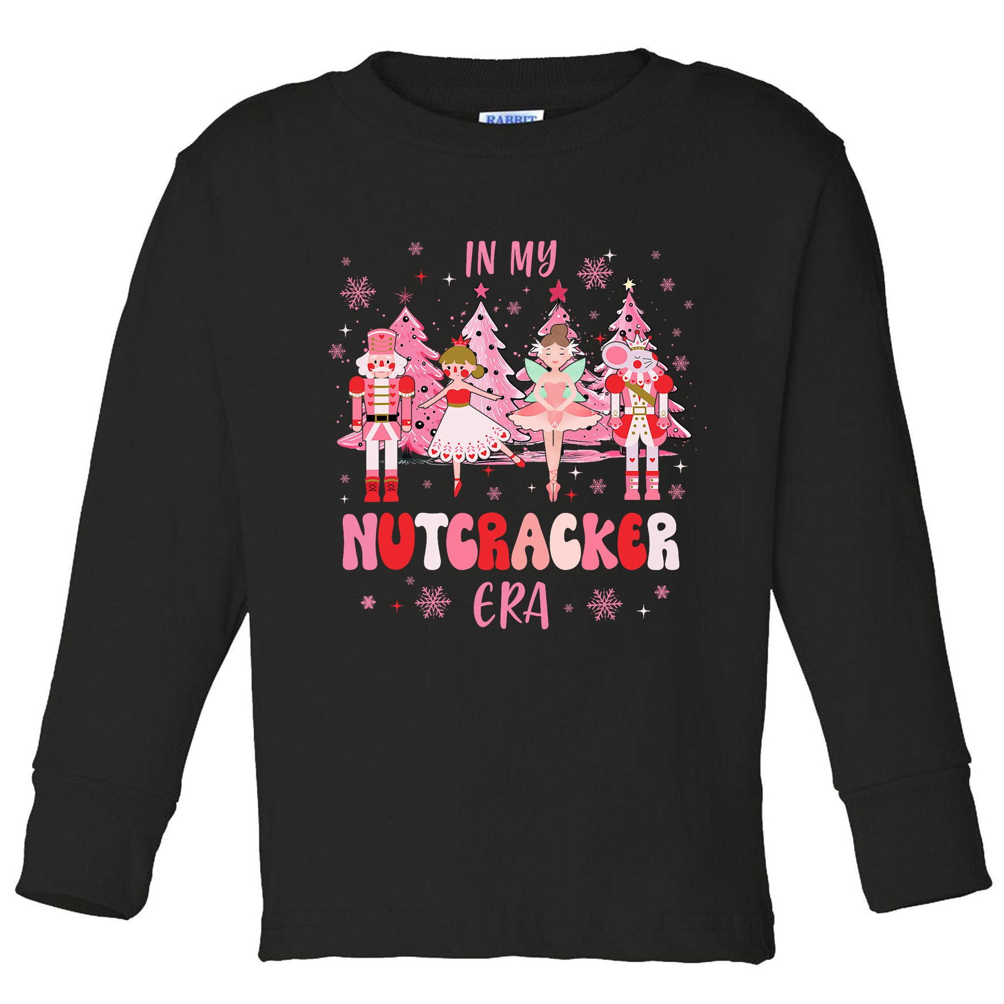 In My Nutcracker Era Christmas Nutcracker Ballet Festive Toddler Long Sleeve Shirt