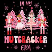 In My Nutcracker Era Christmas Nutcracker Ballet Festive Valucap Bio-Washed Visor