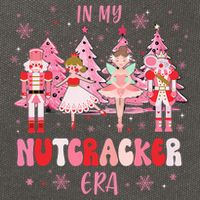 In My Nutcracker Era Christmas Nutcracker Ballet Festive Cotton Canvas Backpack