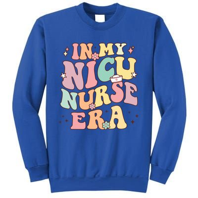 In My Nicu Nurse Era Retro Nurse Appreciation Neonatal Nurse Meaningful Gift Sweatshirt