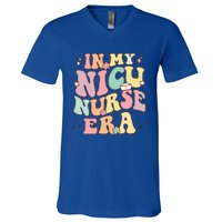 In My Nicu Nurse Era Retro Nurse Appreciation Neonatal Nurse Meaningful Gift V-Neck T-Shirt