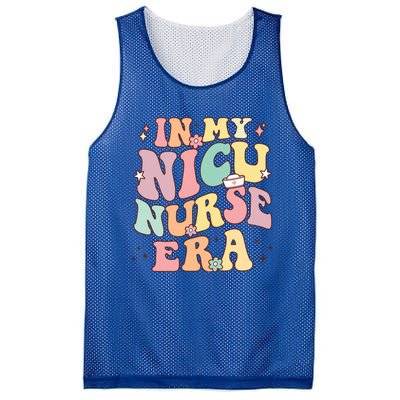 In My Nicu Nurse Era Retro Nurse Appreciation Neonatal Nurse Meaningful Gift Mesh Reversible Basketball Jersey Tank