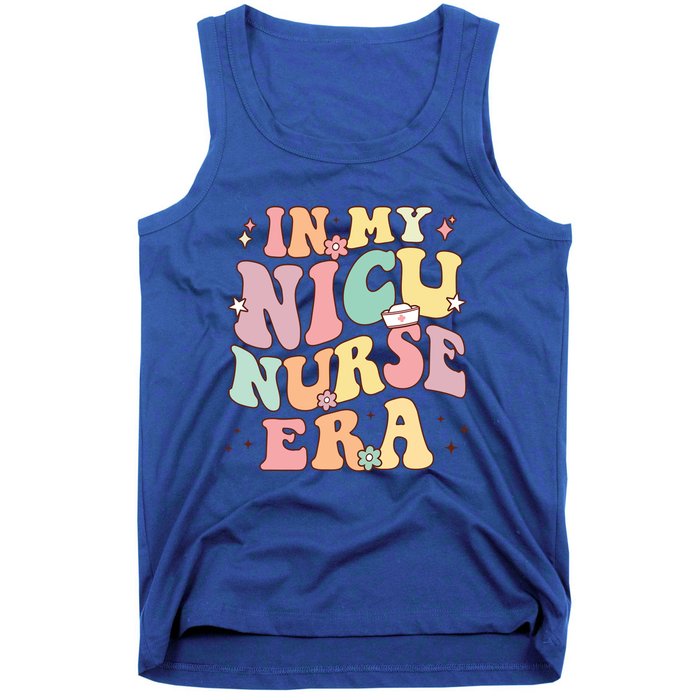 In My Nicu Nurse Era Retro Nurse Appreciation Neonatal Nurse Meaningful Gift Tank Top