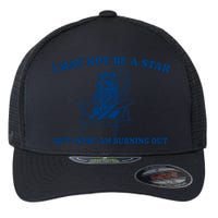 I May Not Be A Star Raccoon Meme – Funny Trash Panda Self-Deprecating Flexfit Unipanel Trucker Cap