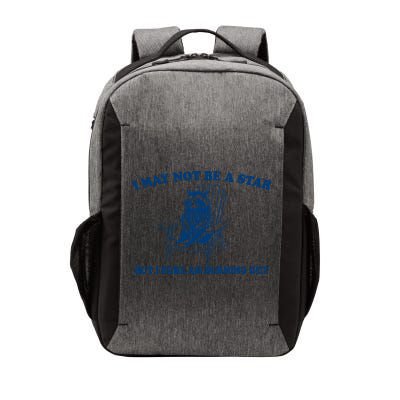 I May Not Be A Star Raccoon Meme – Funny Trash Panda Self-Deprecating Vector Backpack