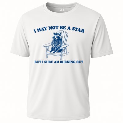 I May Not Be A Star Raccoon Meme – Funny Trash Panda Self-Deprecating Cooling Performance Crew T-Shirt