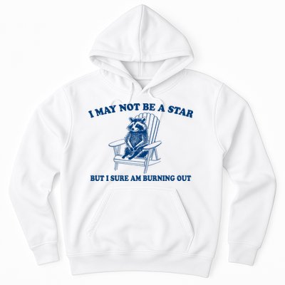 I May Not Be A Star Raccoon Meme – Funny Trash Panda Self-Deprecating Hoodie