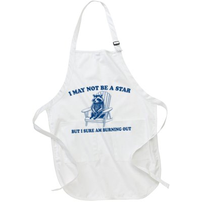 I May Not Be A Star Raccoon Meme – Funny Trash Panda Self-Deprecating Apron